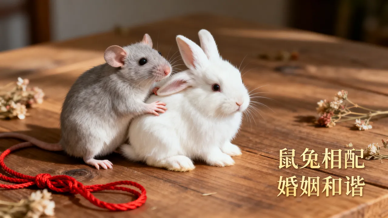 生肖鼠和生肖兔的婚姻合适吗?属鼠和属兔结婚好不好 生肖鼠和生肖兔的婚姻合适吗?属鼠和属兔结婚好不好