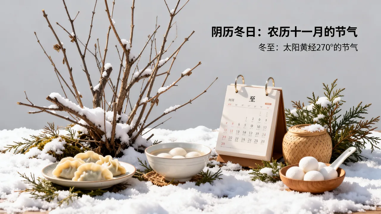 阴历冬日是什么意思?阴历冬日和冬至有什么区别 阴历冬日是什么意思?阴历冬日和冬至有什么区别