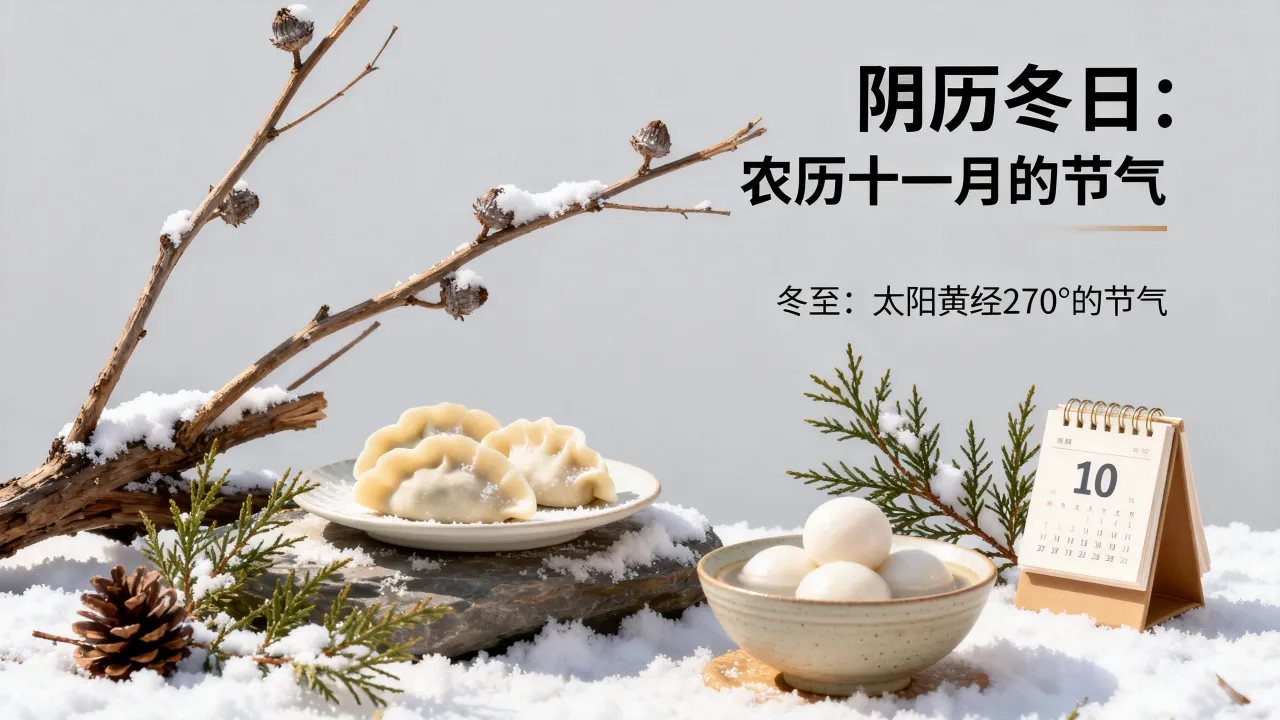 阴历冬日是什么意思?阴历冬日和冬至有什么区别 阴历冬日是什么意思?阴历冬日和冬至有什么区别