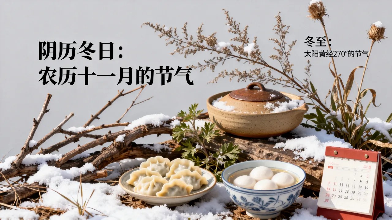 阴历冬日是什么意思?阴历冬日和冬至有什么区别 阴历冬日是什么意思?阴历冬日和冬至有什么区别