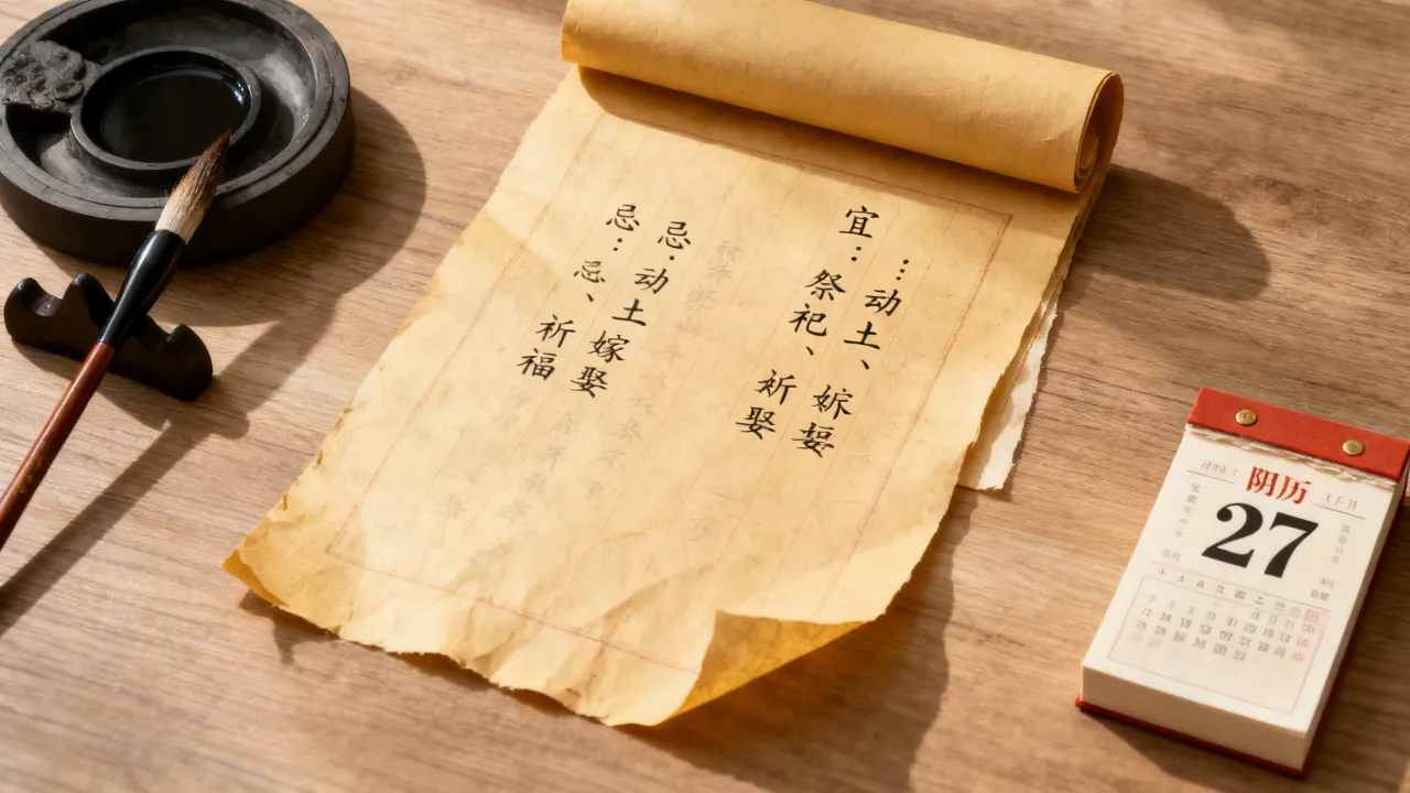黄历阴历27日子好不好?农历二十七黄历宜忌查询 黄历阴历27日子好不好?农历二十七黄历宜忌查询