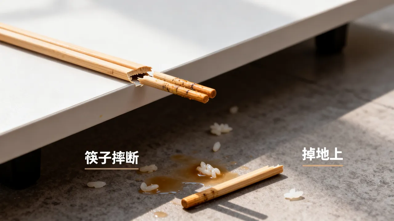 筷子摔断了吉凶怎么看,吃饭时筷子掉地上预兆是什么 筷子摔断了吉凶怎么看,吃饭时筷子掉地上预兆是什么