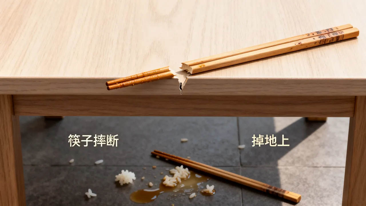 筷子摔断了吉凶怎么看,吃饭时筷子掉地上预兆是什么 筷子摔断了吉凶怎么看,吃饭时筷子掉地上预兆是什么