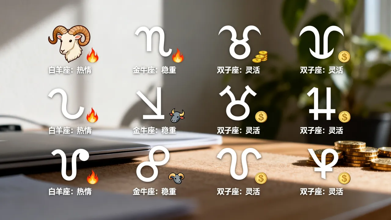 十二星座特点图到底准不准,怎么看星座的性格? 十二星座特点图到底准不准,怎么看星座的性格?