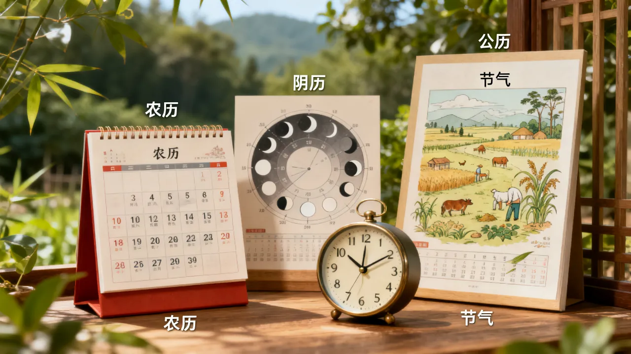 农历和阴历有什么区别，公历农历阴历怎么区分