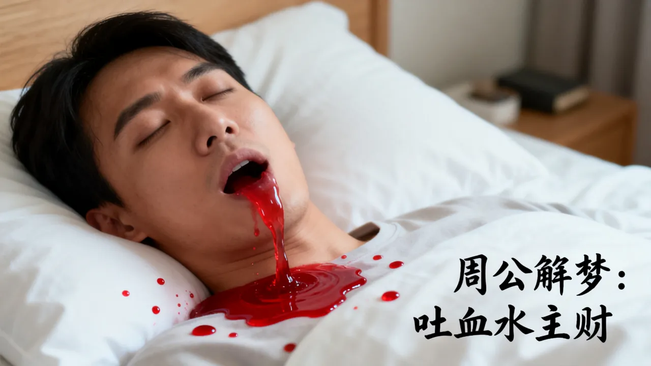 梦到吐血水代表什么,吐血水在周公解梦里有何预兆? 梦到吐血水代表什么,吐血水在周公解梦里有何预兆?