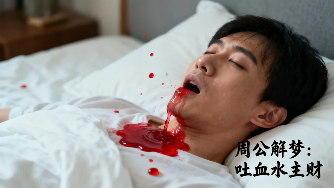 梦到吐血水代表什么,吐血水在周公解梦里有何预兆? 梦到吐血水代表什么,吐血水在周公解梦里有何预兆?