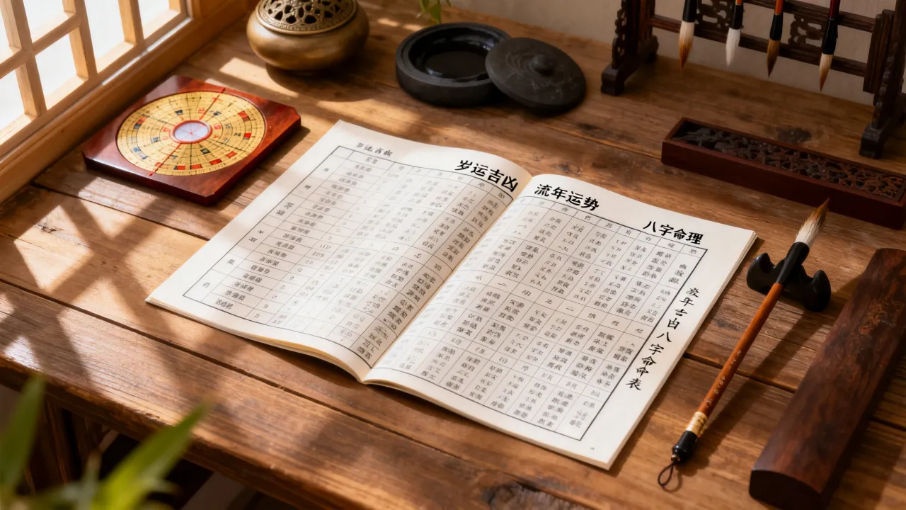 岁运吉凶查询表怎么用，八字命理看流年运势准不准？