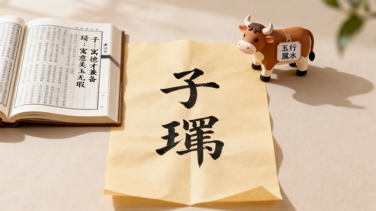 牛宝宝起名子珩怎么样，子珩名字寓意和五行属性好吗