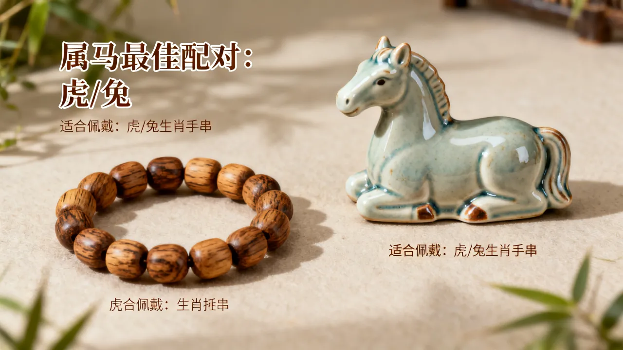 属马和什么生肖配对姻缘最好，属马适合戴什么生肖的手串