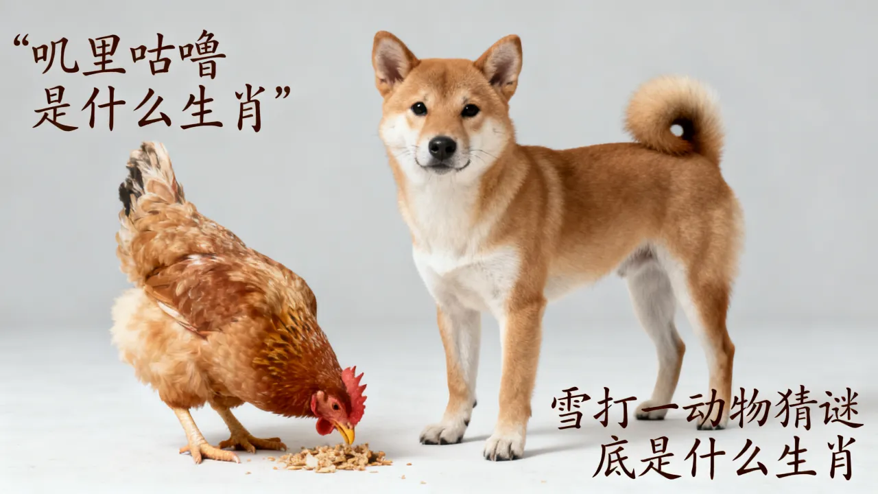 叽里咕噜是什么生肖,雪打一动物猜谜底是什么生肖 叽里咕噜是什么生肖,雪打一动物猜谜底是什么生肖