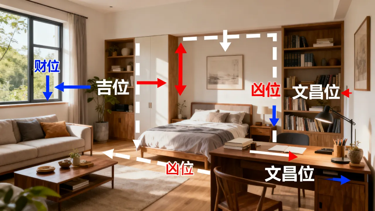 家中风水吉凶图怎么看,怎样判断住宅吉凶方位图解 家中风水吉凶图怎么看,怎样判断住宅吉凶方位图解