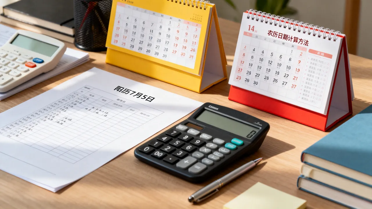 阳历7月5号是阴历多少，农历日期怎么算才准确