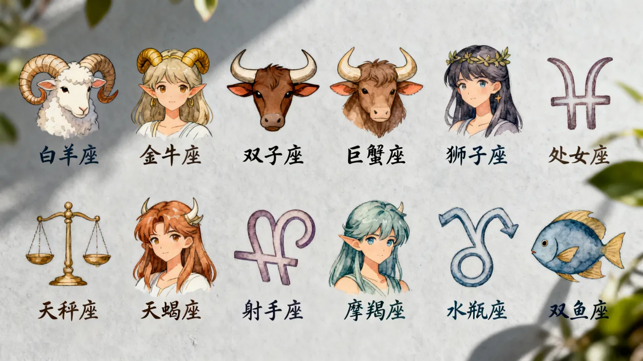 动漫十二星座手绘图片有哪些,十二星座手绘图片大全 动漫十二星座手绘图片有哪些,十二星座手绘图片大全