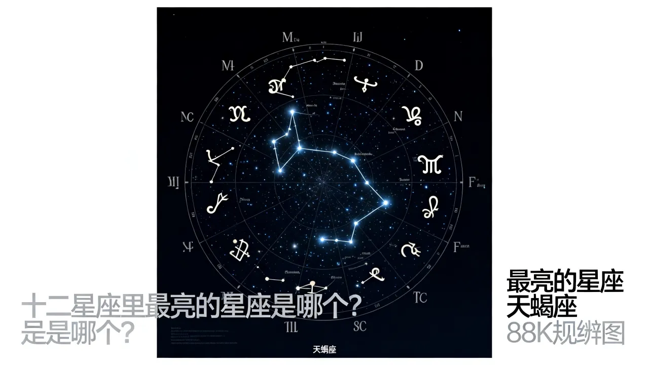 十二星座里最亮的星座是哪个?最亮的星座是什么星座? 十二星座里最亮的星座是哪个?最亮的星座是什么星座?