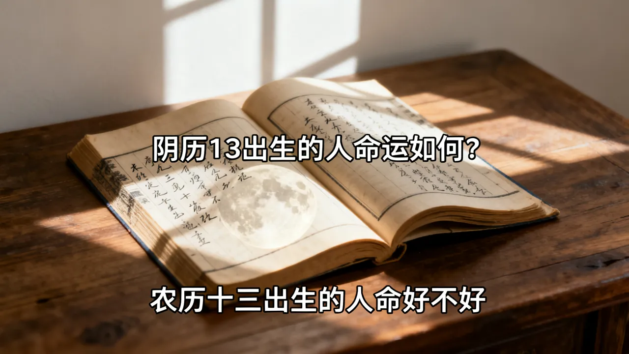阴历13出生的人命运如何?农历十三出生的人命好不好 阴历13出生的人命运如何?农历十三出生的人命好不好