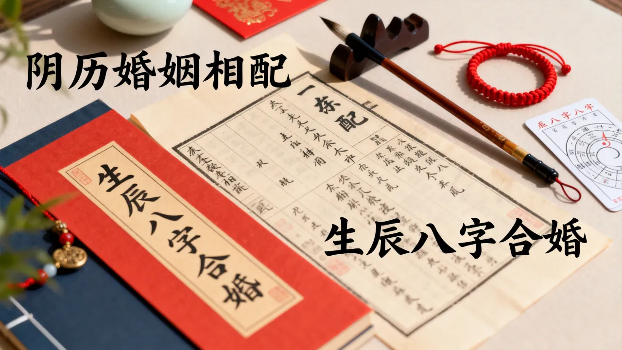 阴历婚姻相配真的准吗？，阴历生辰八字合婚配对怎么查