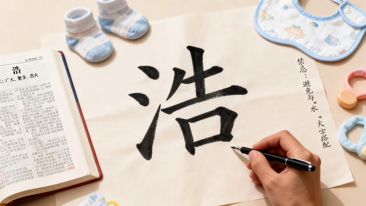 宝宝起名叫浩什么,浩字取名的寓意和禁忌有哪些? 宝宝起名叫浩什么,浩字取名的寓意和禁忌有哪些?