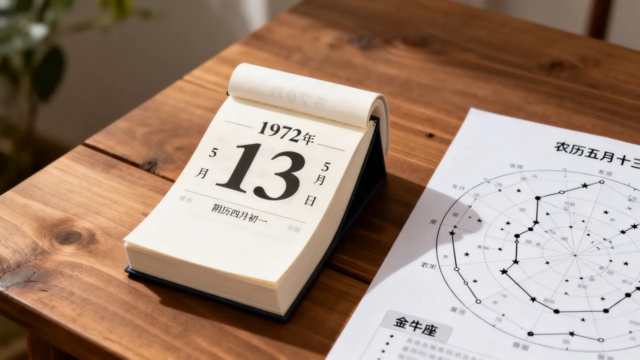 1972年5月13日阴历是几月几号?,农历五月十三是什么星座 1972年5月13日阴历是几月几号?,农历五月十三是什么星座