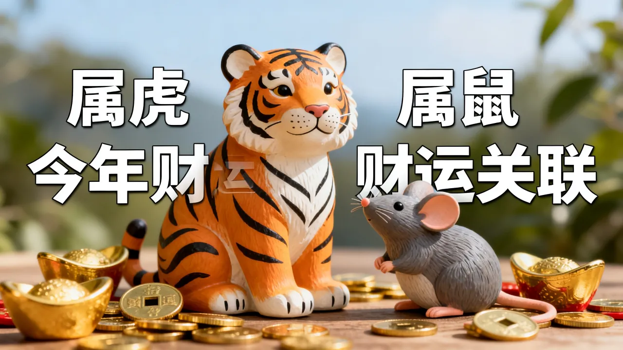 十二生肖属虎今年的财运如何，属虎的人会给属鼠的人带来财运吗？