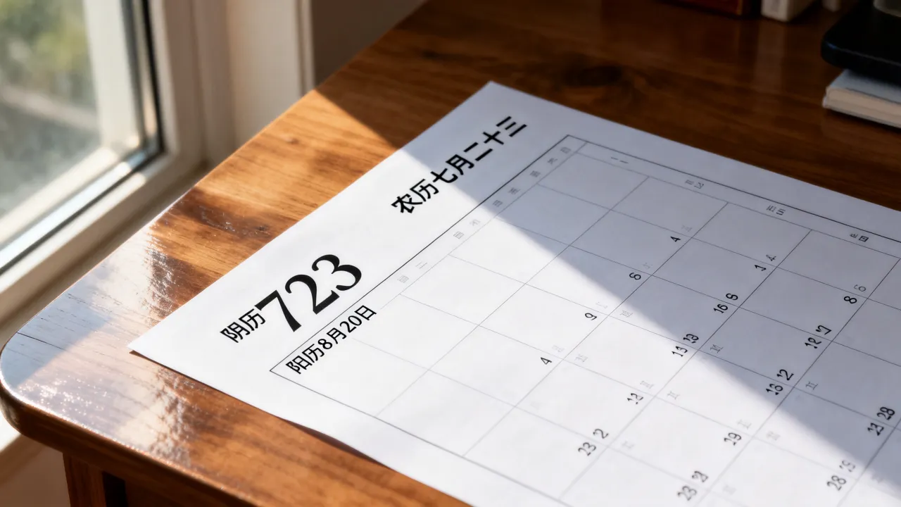 阴历723是阳历多少,农历七月二十三对应阳历几号 阴历723是阳历多少,农历七月二十三对应阳历几号