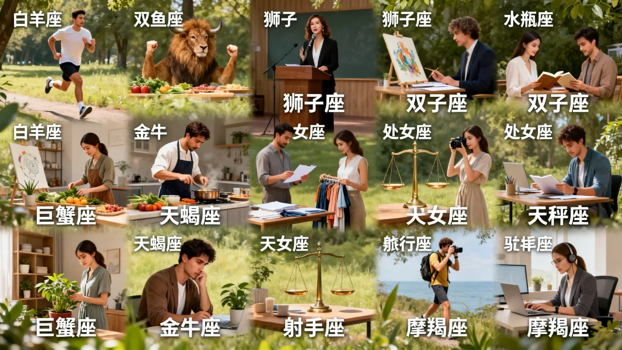 十二星座男女性格特点有哪些？星座男女性格差异大吗？