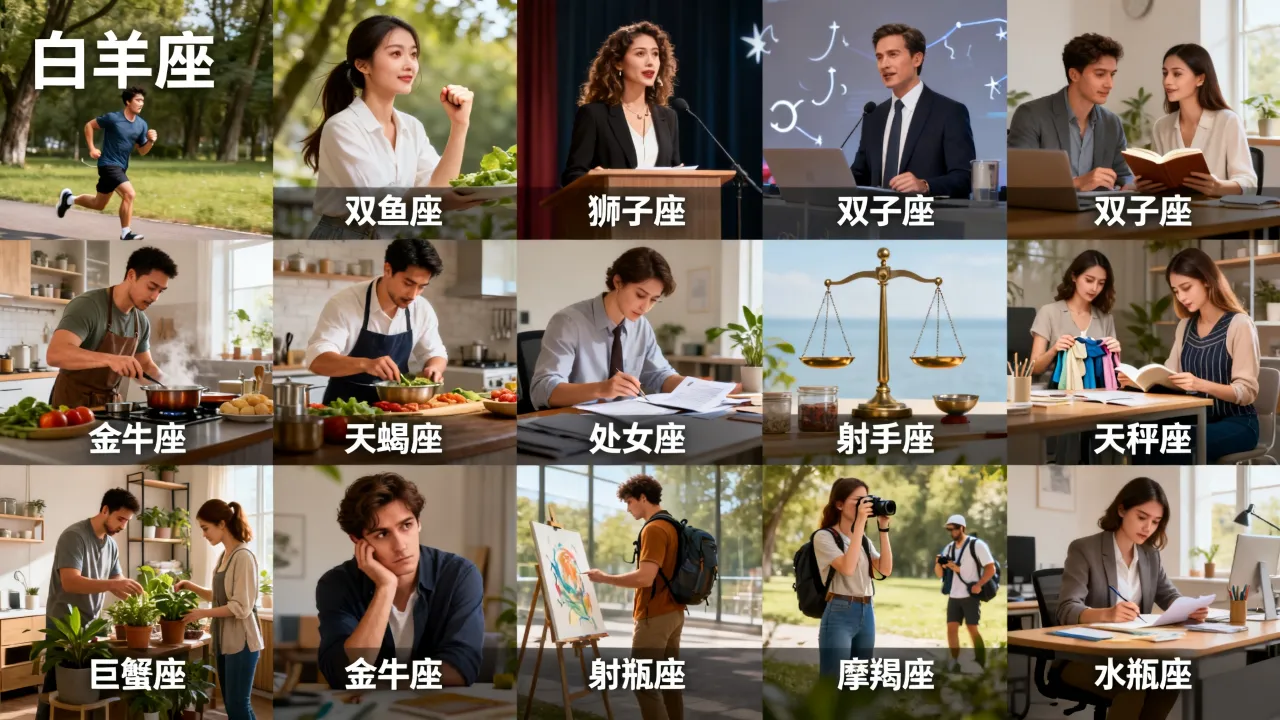 十二星座男女性格特点有哪些？星座男女性格差异大吗？