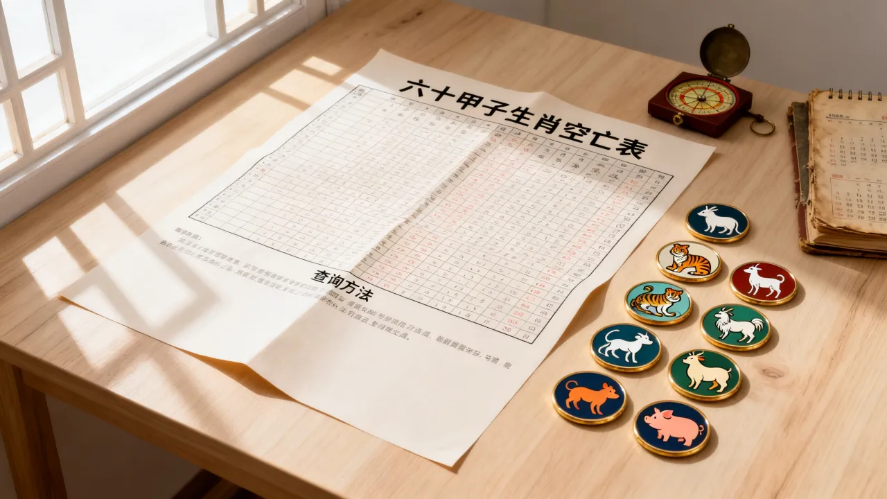 六十甲子生肖空亡表是什么,六十甲子生肖怎么查询 六十甲子生肖空亡表是什么,六十甲子生肖怎么查询