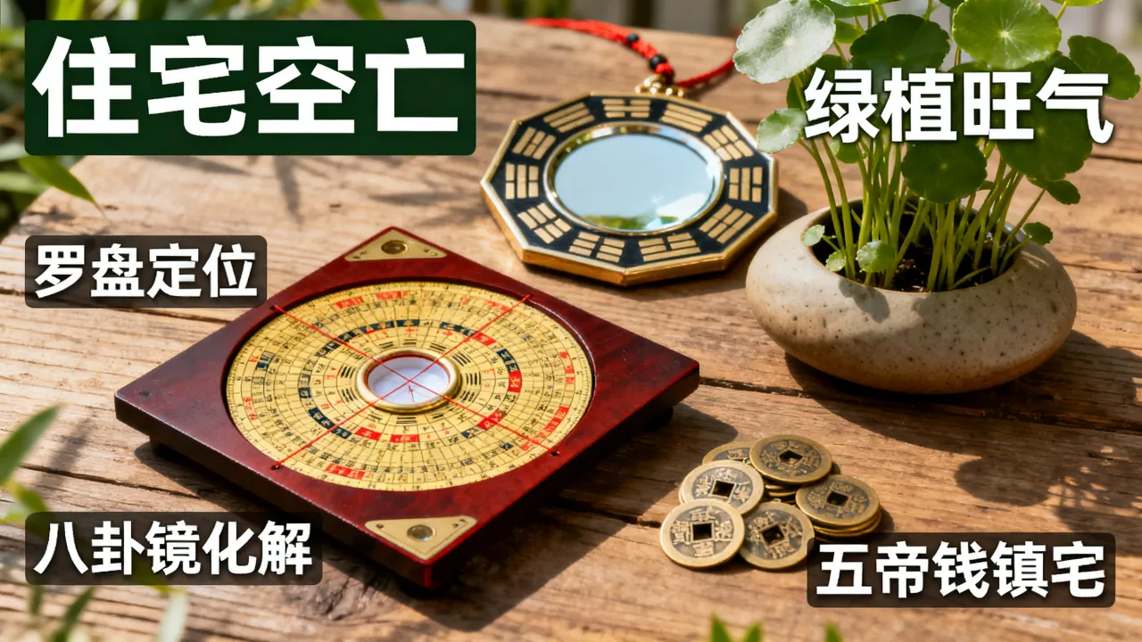 住宅空亡怎么看吉凶图,住宅空亡最灵的化解方法有哪些? 住宅空亡怎么看吉凶图,住宅空亡最灵的化解方法有哪些?