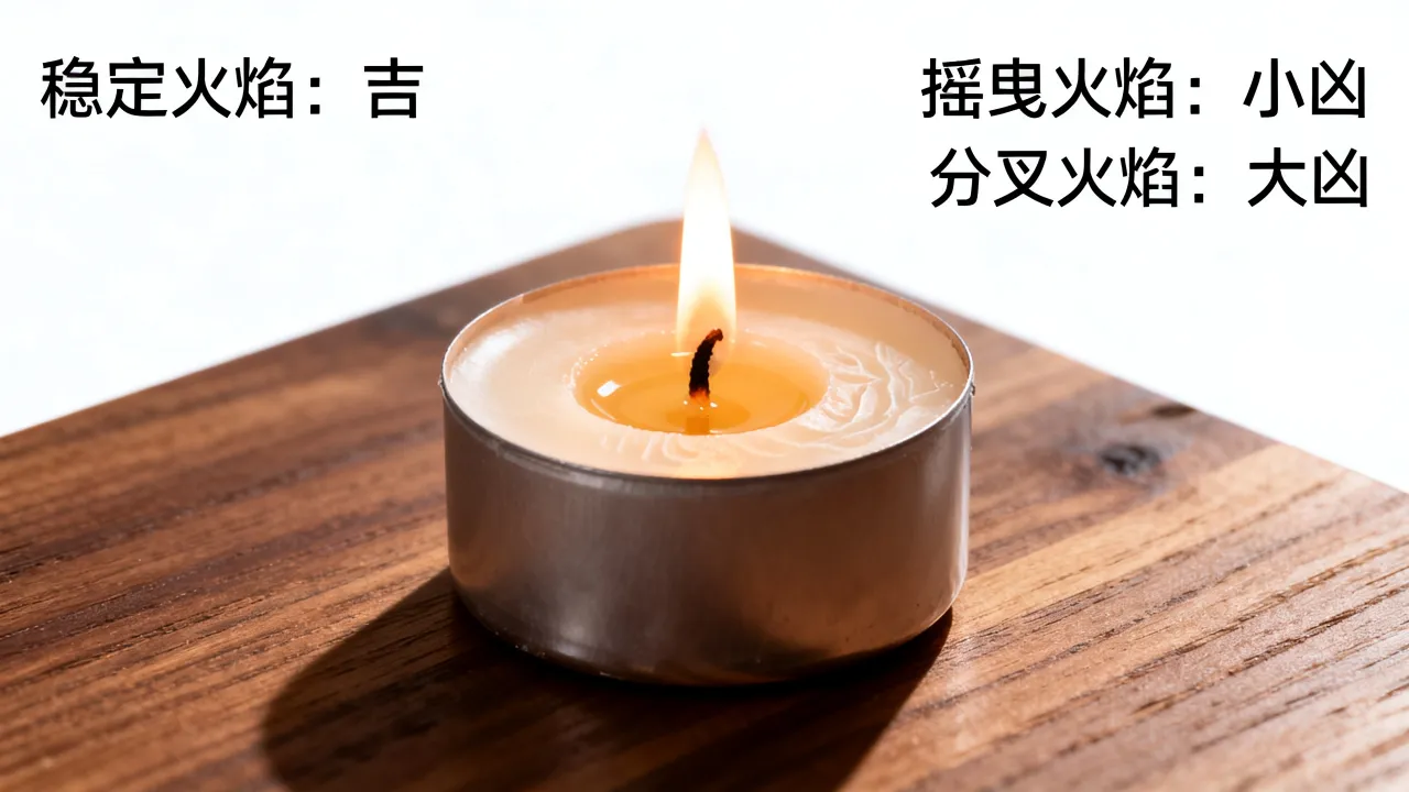 点蜡看吉凶图怎么看,蜡烛火焰吉凶图解怎么看 点蜡看吉凶图怎么看,蜡烛火焰吉凶图解怎么看