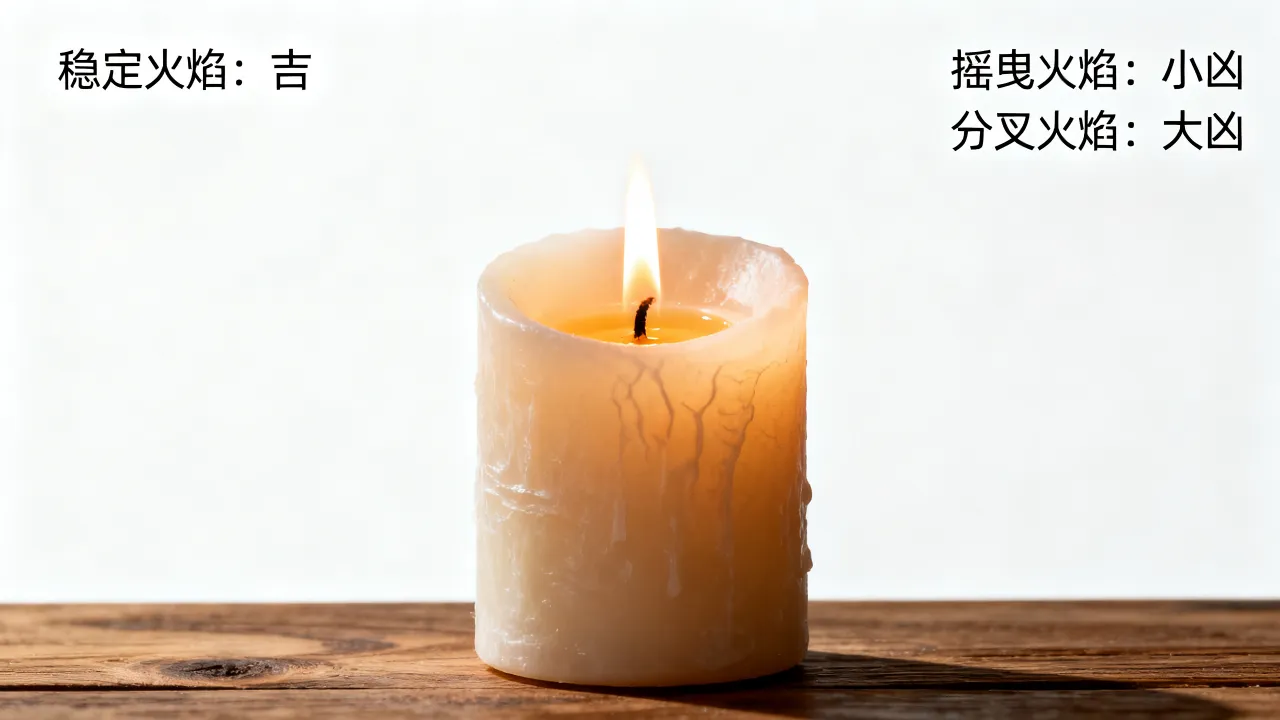 点蜡看吉凶图怎么看,蜡烛火焰吉凶图解怎么看 点蜡看吉凶图怎么看,蜡烛火焰吉凶图解怎么看