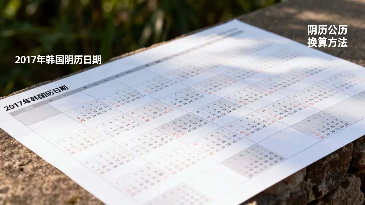 韩国2017年阴历是几月几号？阴历公历怎么换算