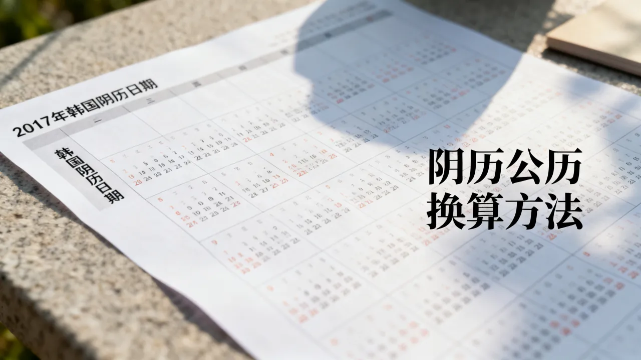 韩国2017年阴历是几月几号?阴历公历怎么换算 韩国2017年阴历是几月几号?阴历公历怎么换算