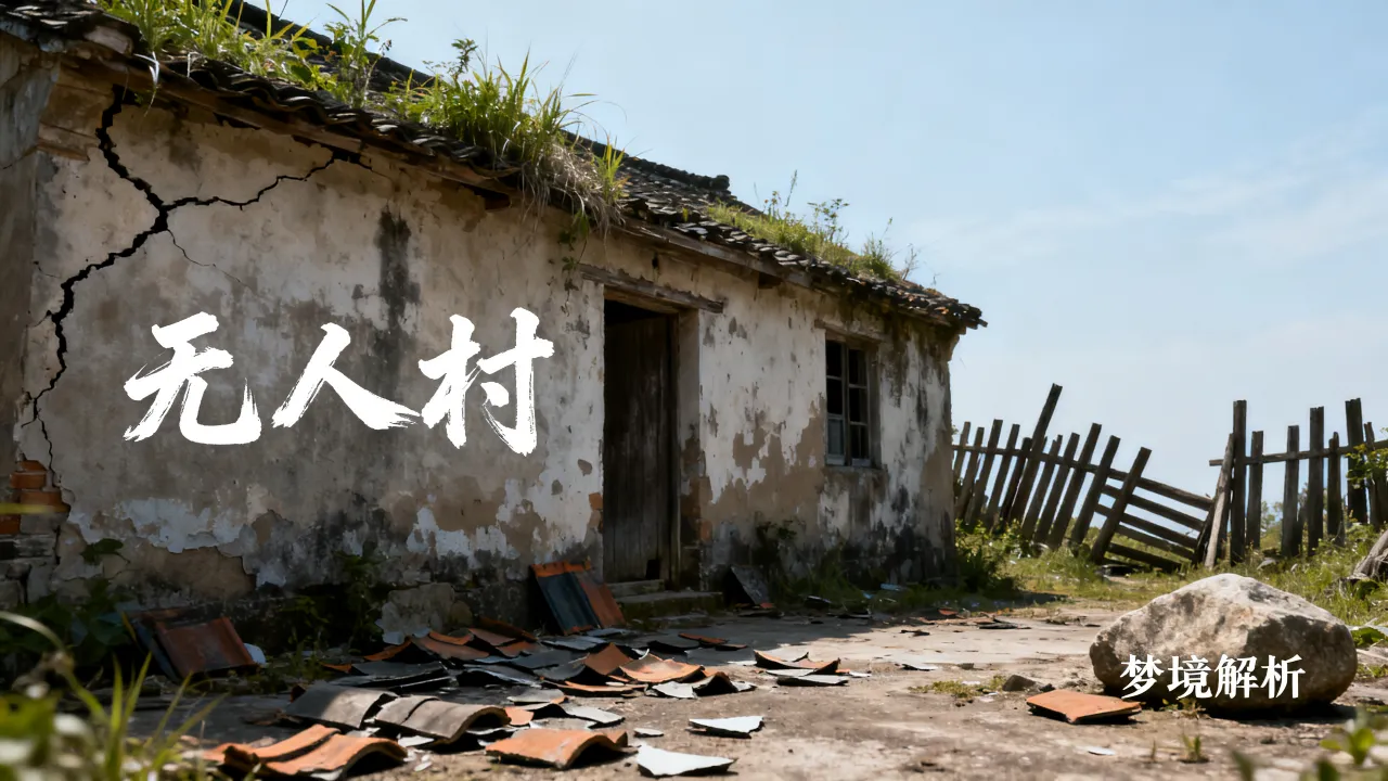梦到了无人村意味着什么，梦见无人村是凶兆还是吉兆