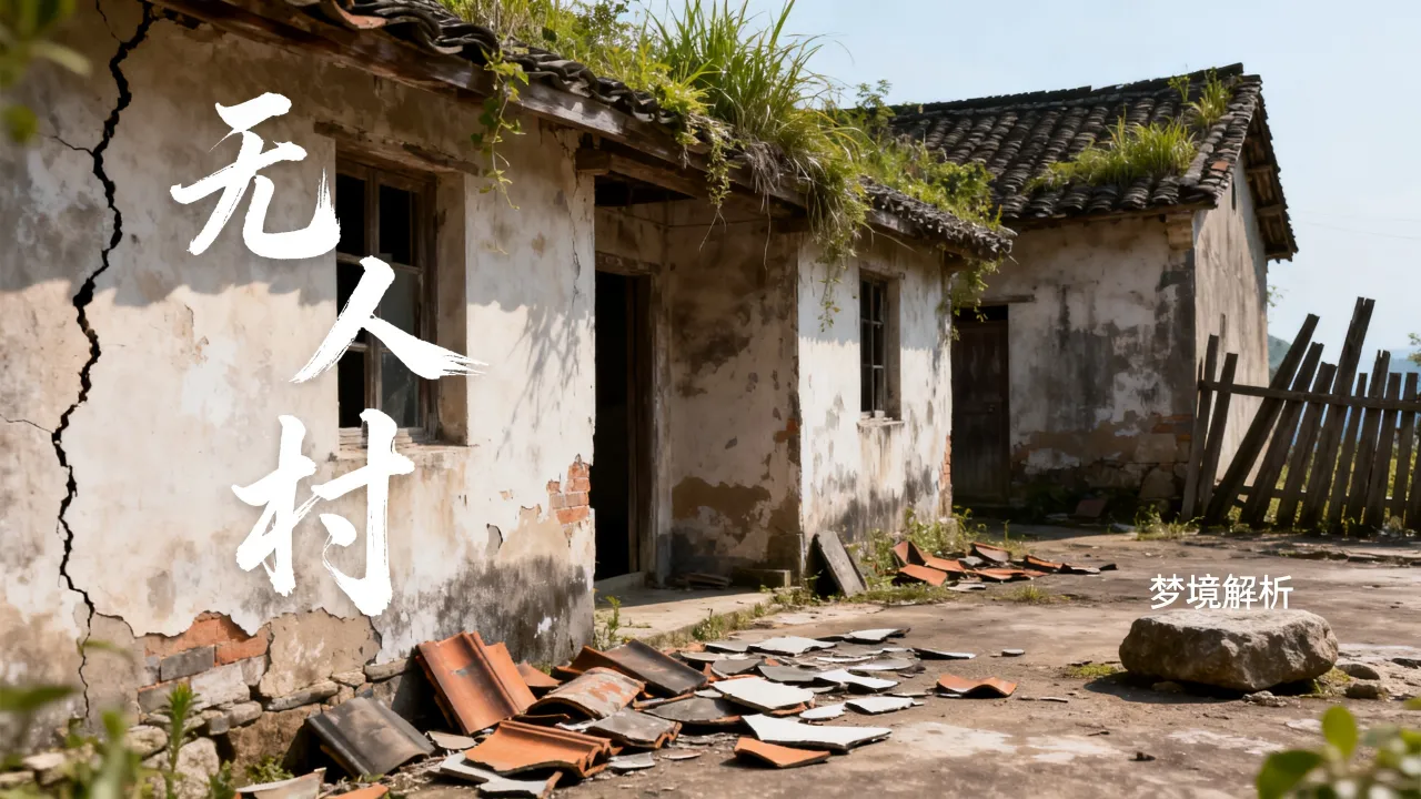 梦到了无人村意味着什么，梦见无人村是凶兆还是吉兆