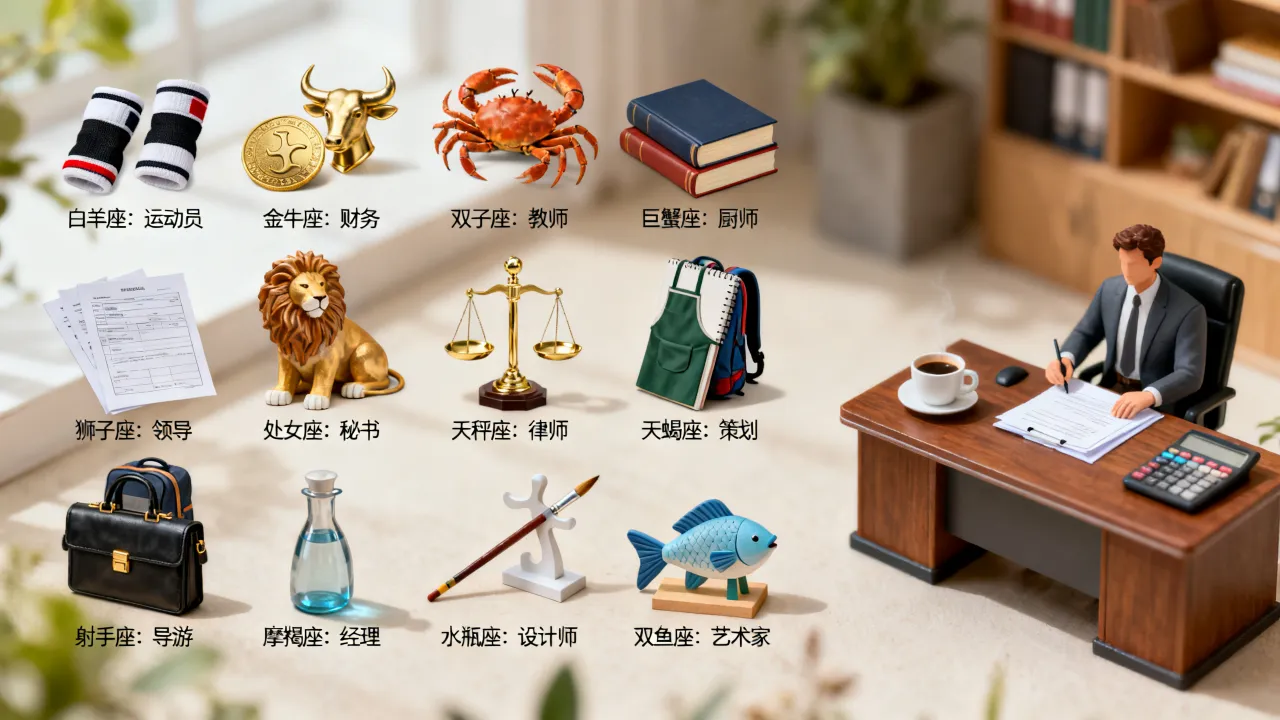 十二星座的理想职业是什么?哪个星座最适合当老板? 十二星座的理想职业是什么?哪个星座最适合当老板?
