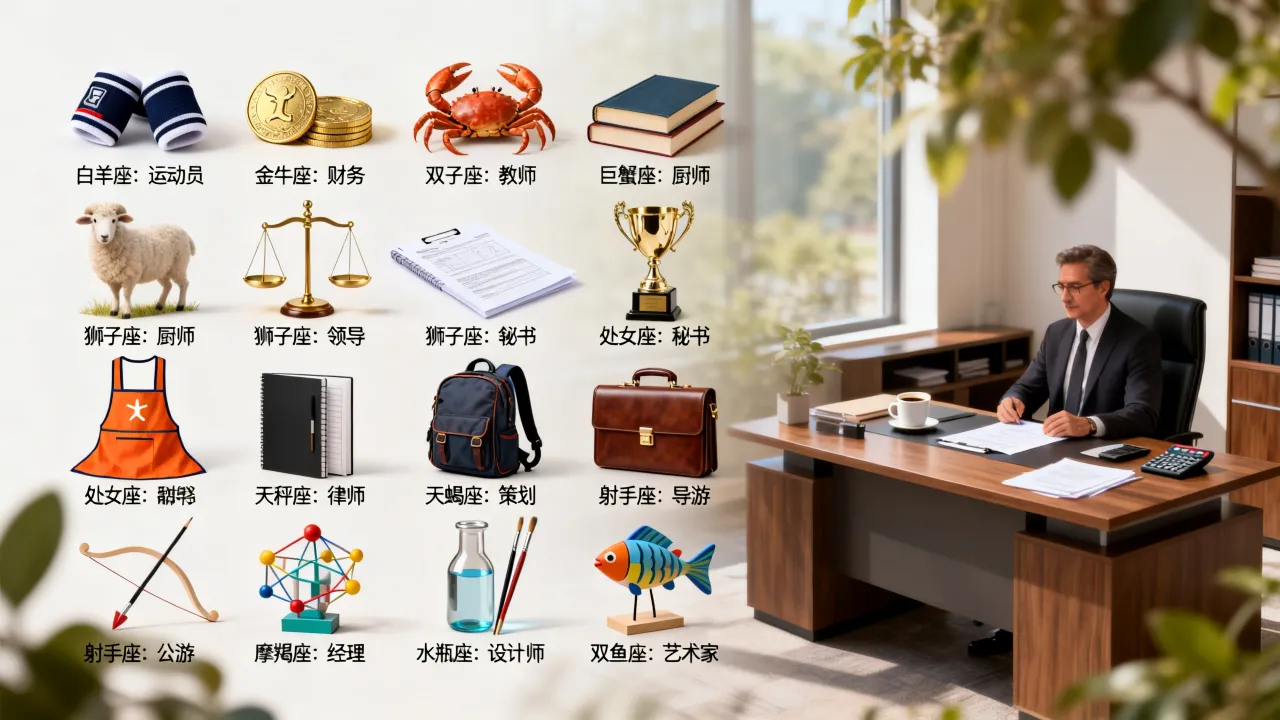 十二星座的理想职业是什么?哪个星座最适合当老板? 十二星座的理想职业是什么?哪个星座最适合当老板?