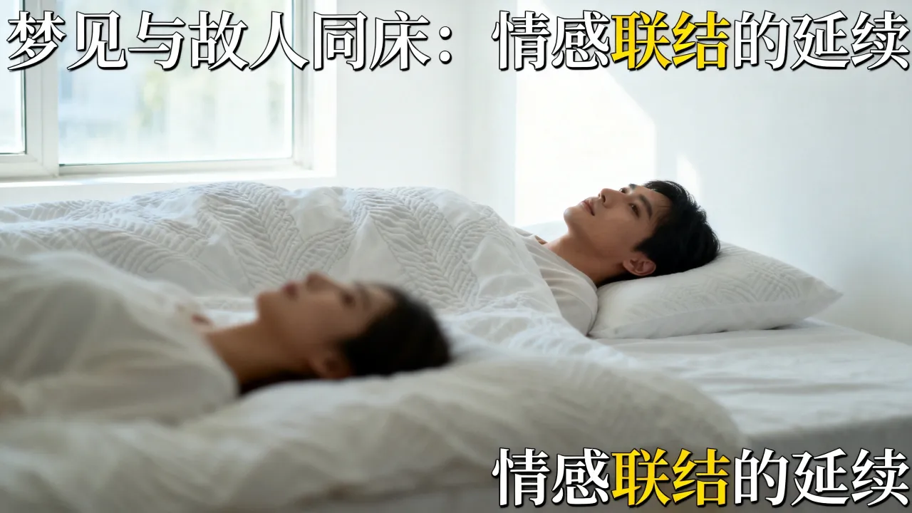 梦见死人同床是什么征兆，梦见和死人同床睡好不好