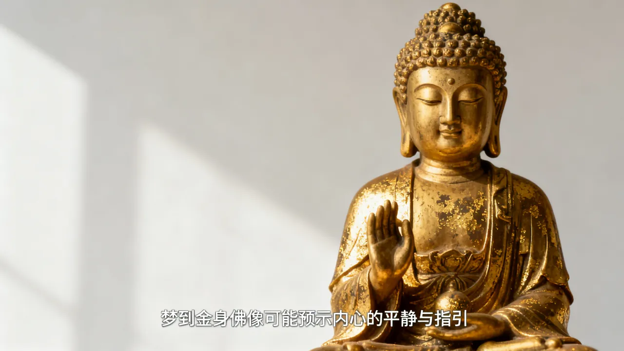 梦到金身佛像预示着什么，梦到金身佛像是什么征兆？