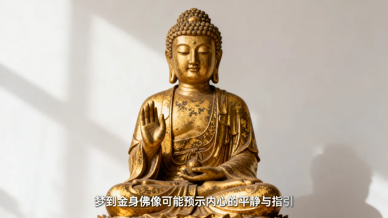 梦到金身佛像预示着什么，梦到金身佛像是什么征兆？