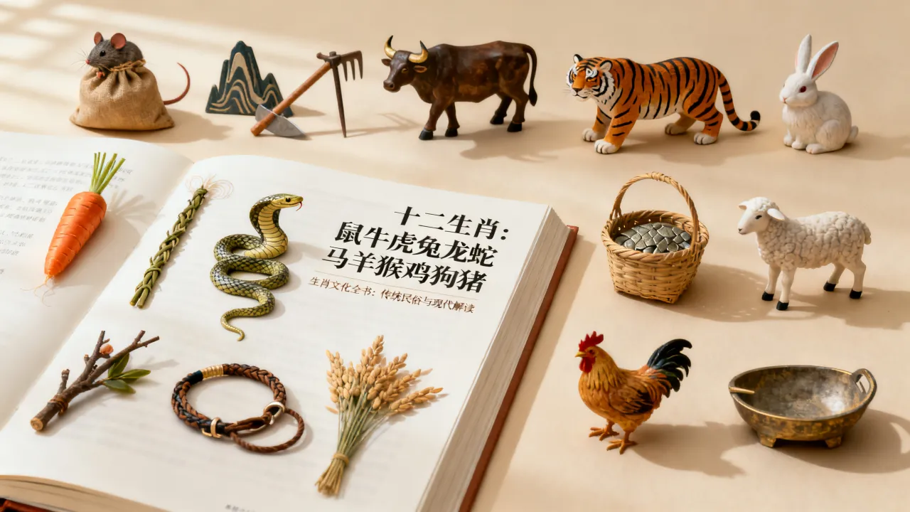 十二生肖具体内容有哪些？生肖文化全书是什么？