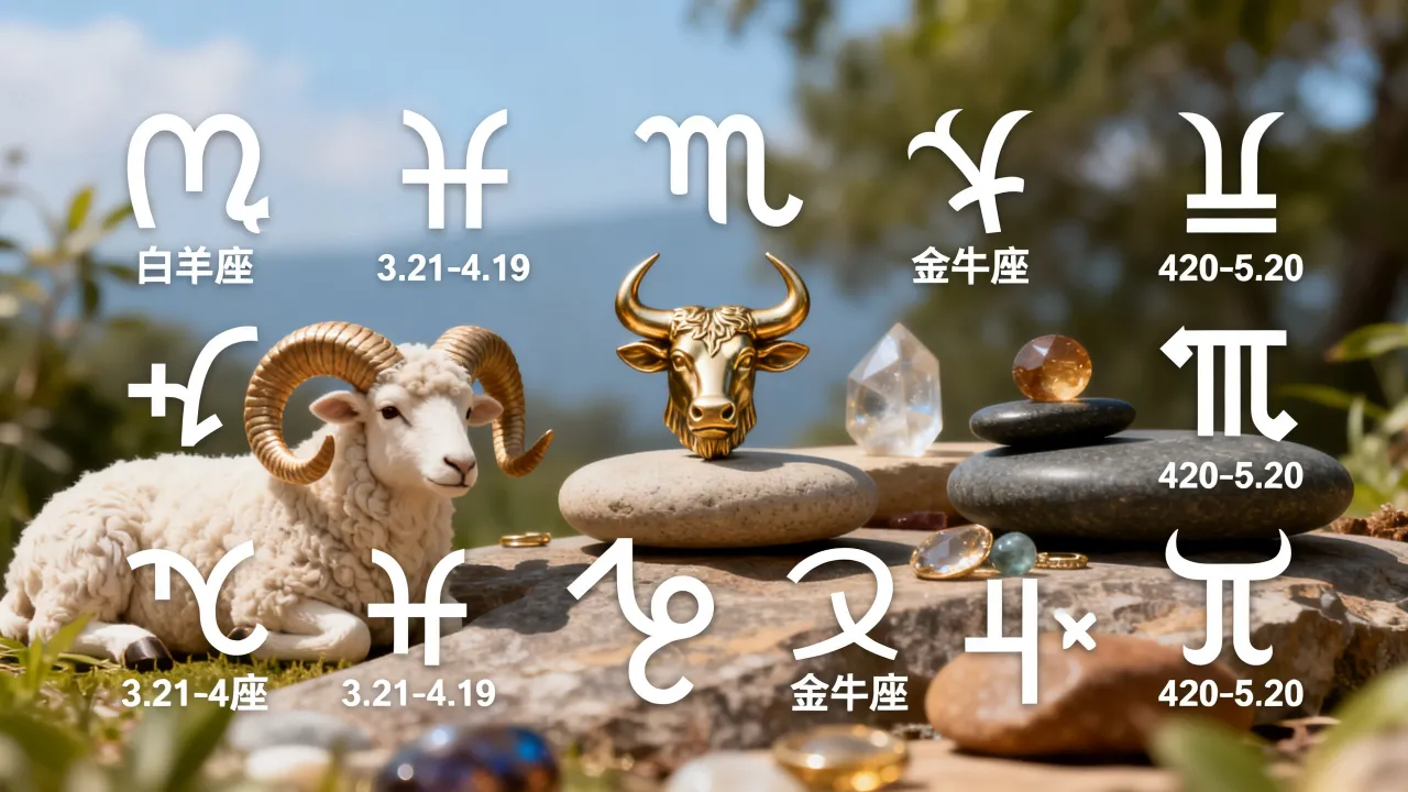 十二星座是怎么回事，十二星座的起源和日期划分你知道吗