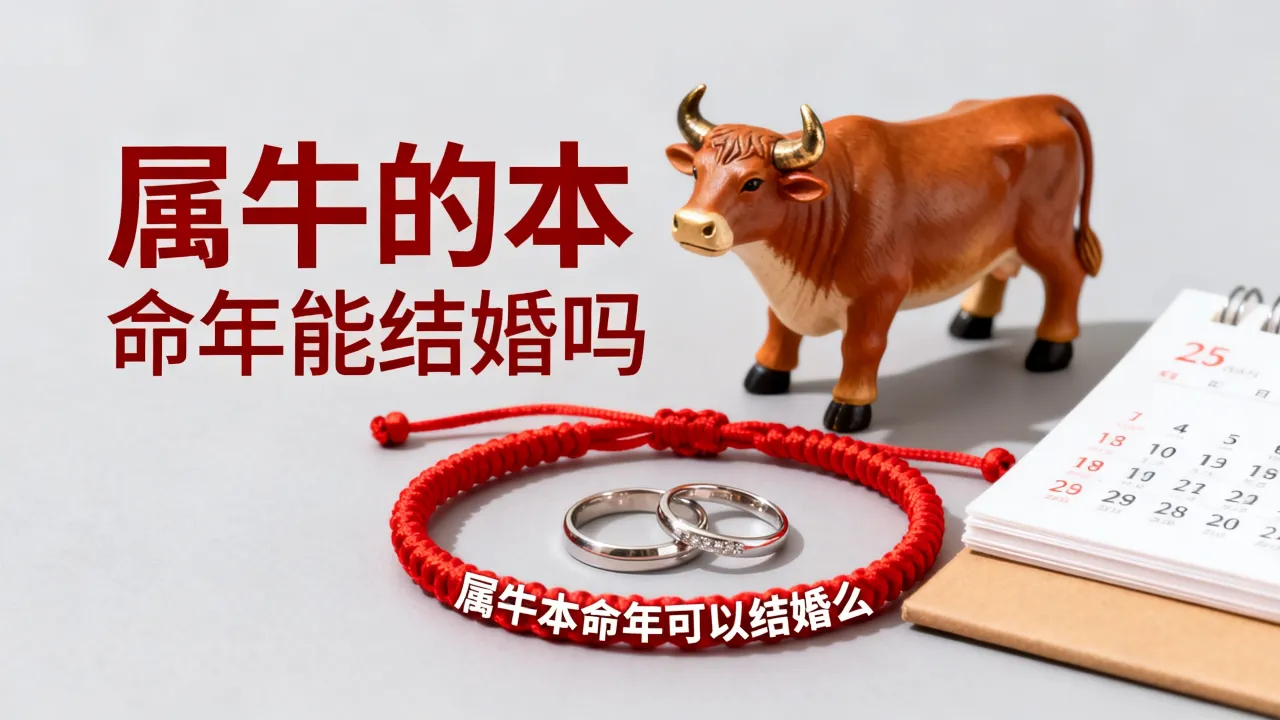 属牛的本命年能结婚吗,属牛本命年可以结婚么 属牛的本命年能结婚吗,属牛本命年可以结婚么