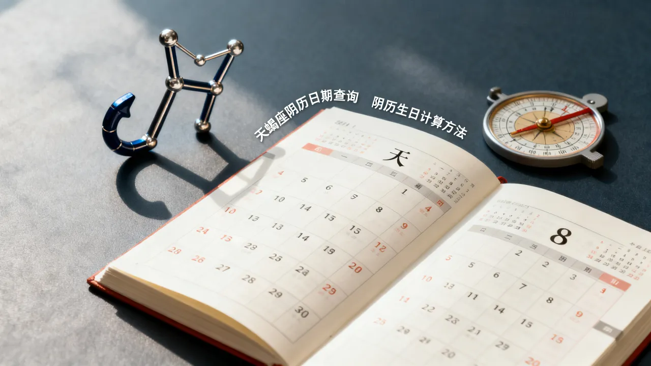 天蝎座阴历日期是几月几号,阴历生日怎么算? 天蝎座阴历日期是几月几号,阴历生日怎么算?
