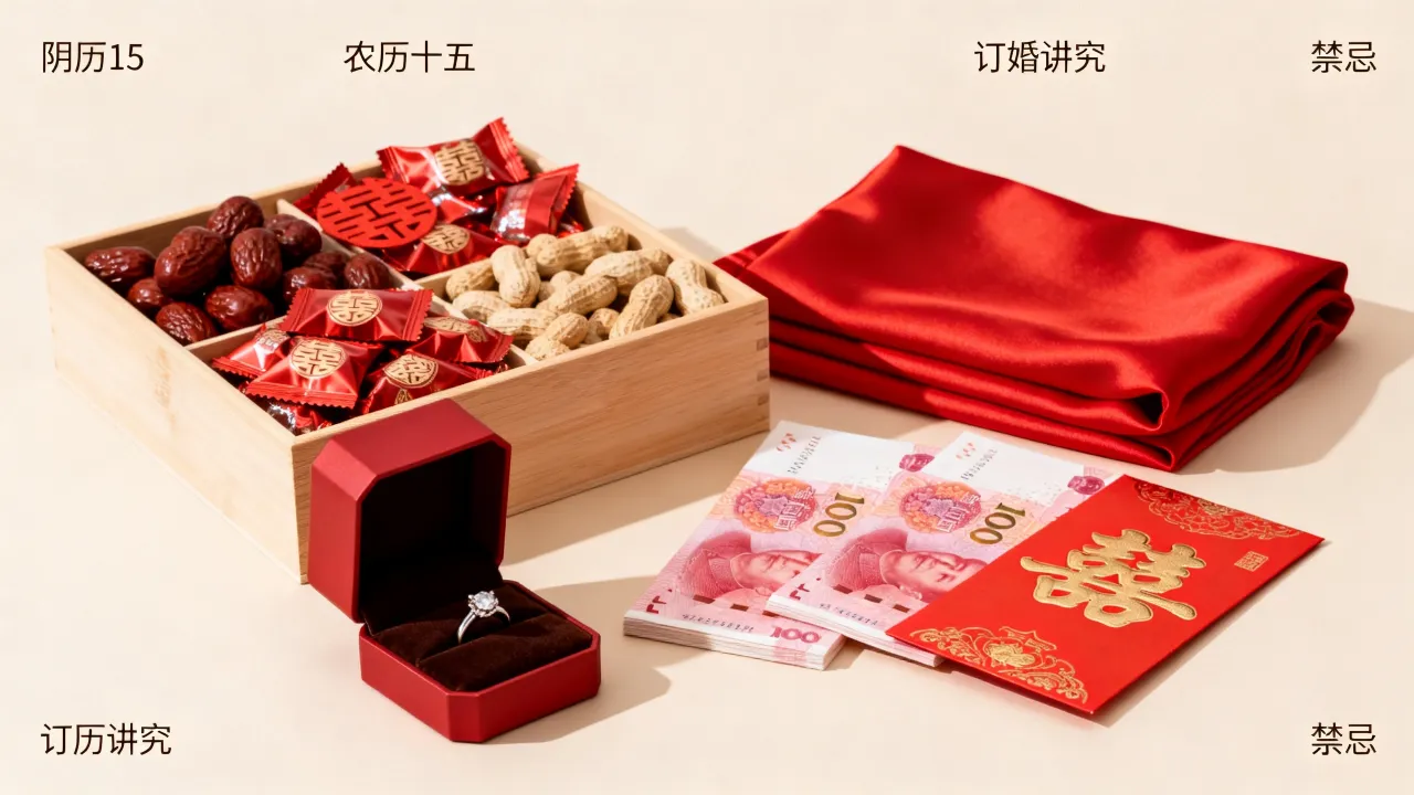 阴历15适合订婚不，农历十五订婚有什么讲究和禁忌吗