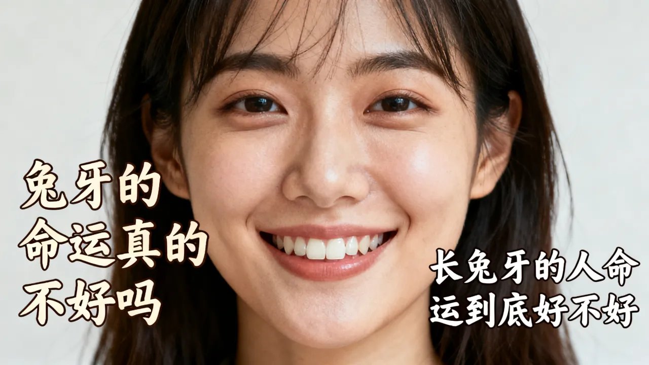 兔牙的命运真的不好吗，长兔牙的人命运到底好不好