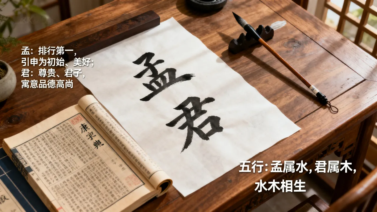 宝宝起名孟君怎么样,孟君这个名字的寓意和五行是什么? 宝宝起名孟君怎么样,孟君这个名字的寓意和五行是什么?
