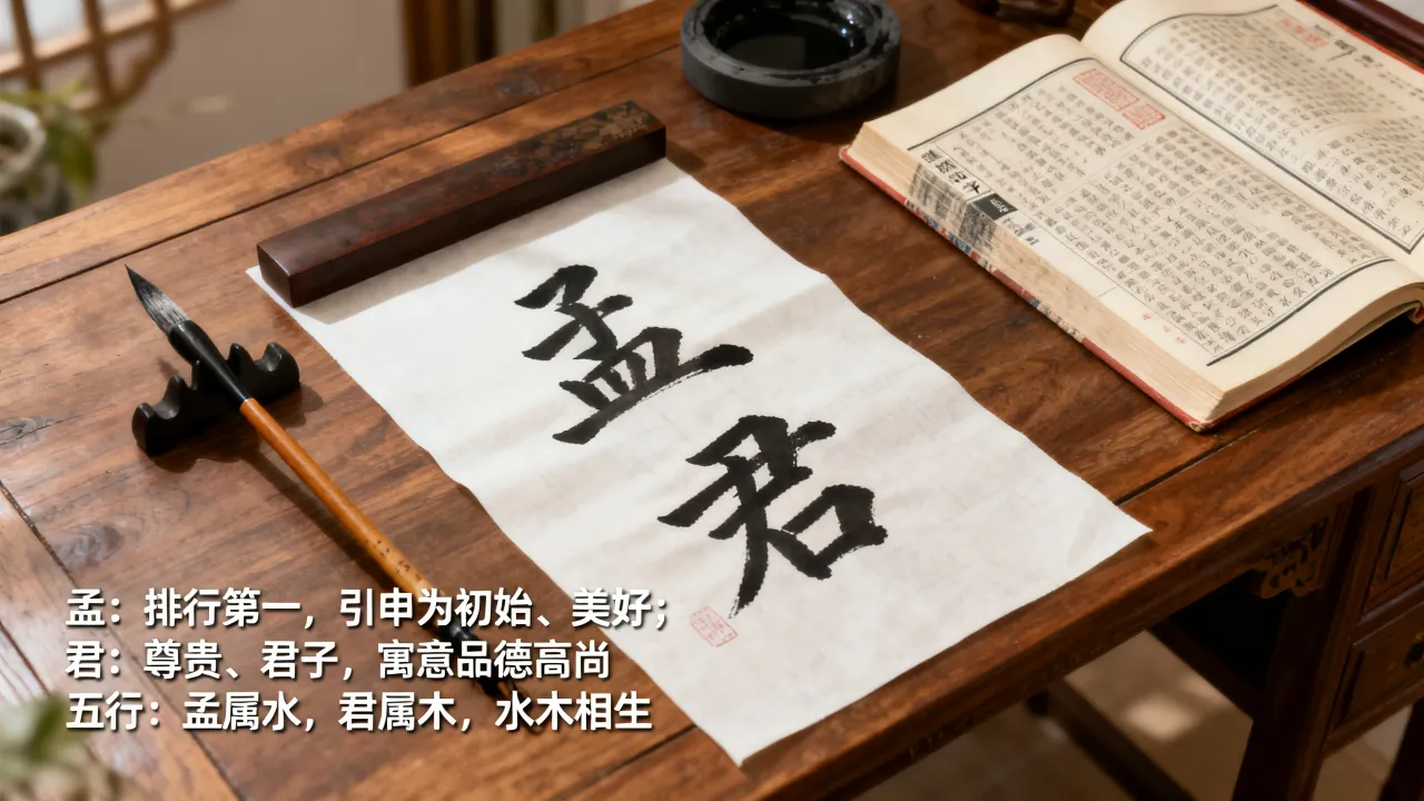 宝宝起名孟君怎么样,孟君这个名字的寓意和五行是什么? 宝宝起名孟君怎么样,孟君这个名字的寓意和五行是什么?