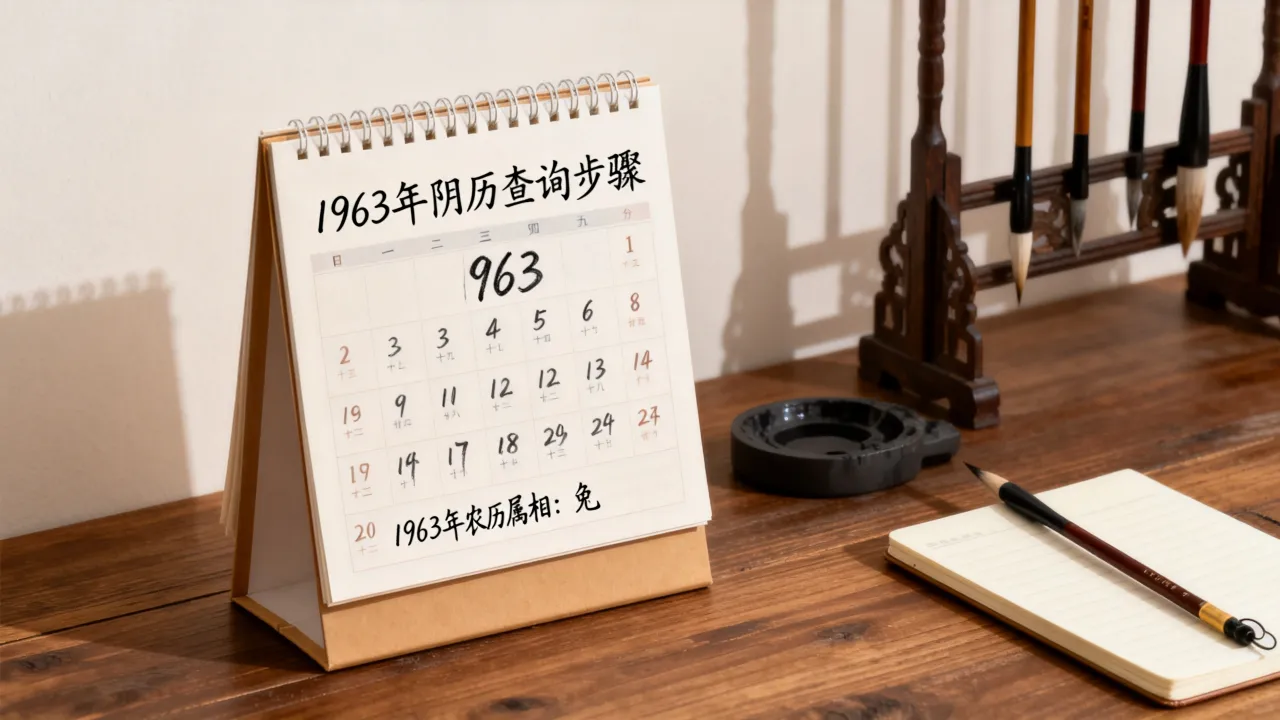 1963年阴历查询怎么操作？1963年农历是什么属相年份