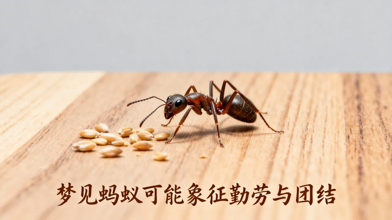梦见蚂蚁是什么意思？做梦梦到蚂蚁预兆好坏？周公解梦大全